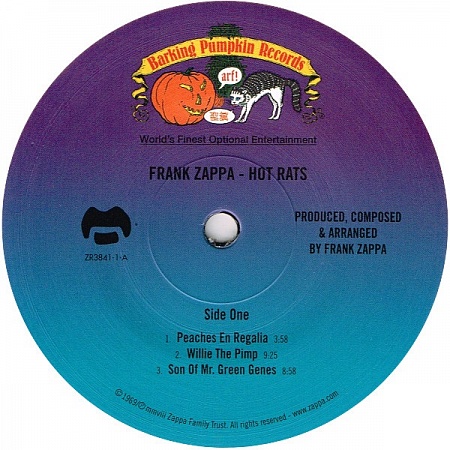    Frank Zappa - Hot Rats (LP)      