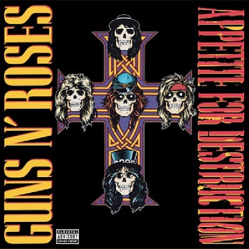 картинка Пластинка виниловая Guns N' Roses - Appetite For Destruction (LP) от магазина