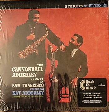 картинка Пластинка виниловая The Cannonball Adderley Quintet Featuring Nat Adderley. In San Francisco (LP) от магазина