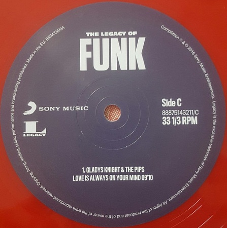 картинка Пластинка виниловая Various - The Legacy Of Funk (2 LP) магазин являющийся официальным дистрибьютором в России