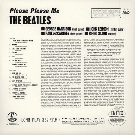картинка Пластинка виниловая The Beatles - Please Please Me (LP) магазин являющийся официальным дистрибьютором в России