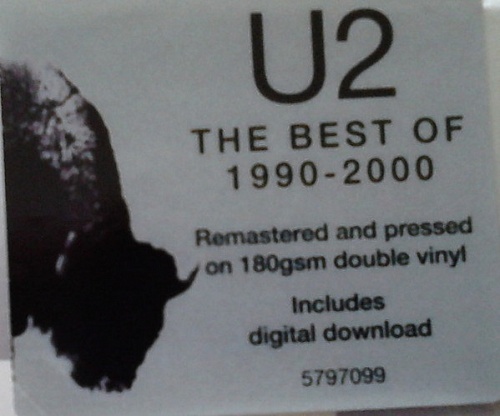 картинка Пластинка виниловая U2 - The Best Of 1990 - 2000 (2LP) магазин являющийся официальным дистрибьютором в России