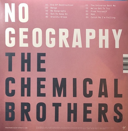 картинка Пластинка виниловая The Chemical Brothers - No Geography (2LP) магазин являющийся официальным дистрибьютором в России