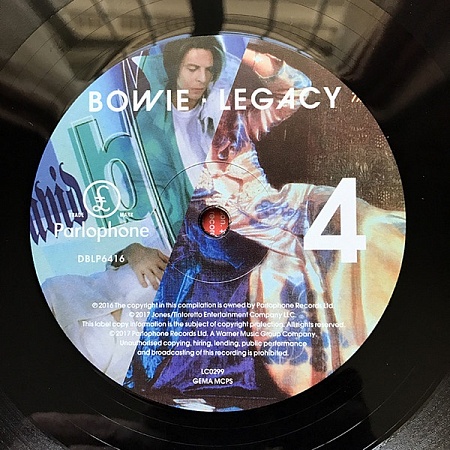 картинка Пластинка виниловая David Bowie – Legacy (2LP) магазин являющийся официальным дистрибьютором в России