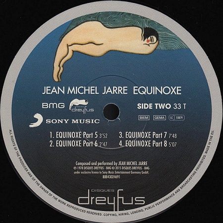 картинка Пластинка виниловая Jean Michel Jarre - Equinoxe (LP) магазин являющийся официальным дистрибьютором в России