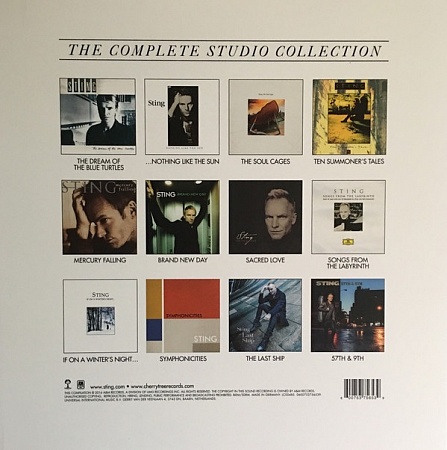 картинка Пластинка виниловая Sting - The Complete Studio Collection (Box) магазин являющийся официальным дистрибьютором в России