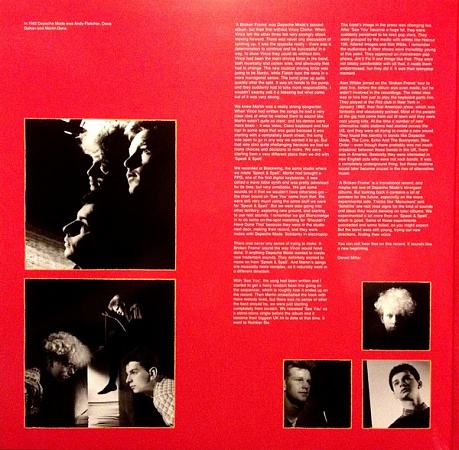 картинка Пластинка виниловая Depeche Mode - Abroken Frame (LP) магазин являющийся официальным дистрибьютором в России