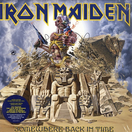 картинка Пластинка виниловая Iron Maiden - Somewhere Back In Time - The Best Of: 1980-1989 (2 LP) магазин являющийся официальным дистрибьютором в России