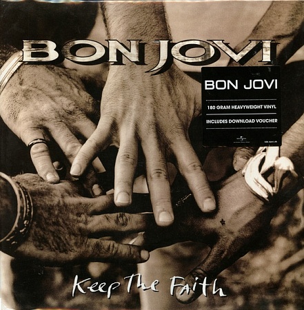картинка Пластинка виниловая Bon Jovi - Keep The Faith (2LP) магазин являющийся официальным дистрибьютором в России