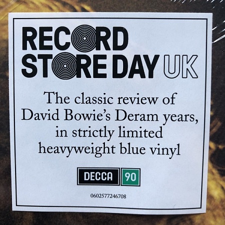 картинка Пластинка виниловая David Bowie -The World Of David Bowie (LP) магазин являющийся официальным дистрибьютором в России