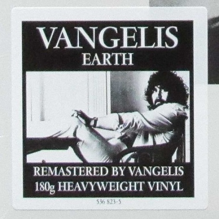 картинка Пластинка виниловая Vangelis - Earth (LP) магазин являющийся официальным дистрибьютором в России