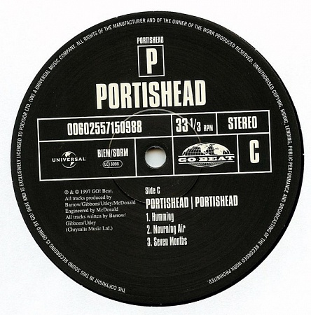 картинка Пластинка виниловая Portishead. Portishead  (2LP) магазин являющийся официальным дистрибьютором в России