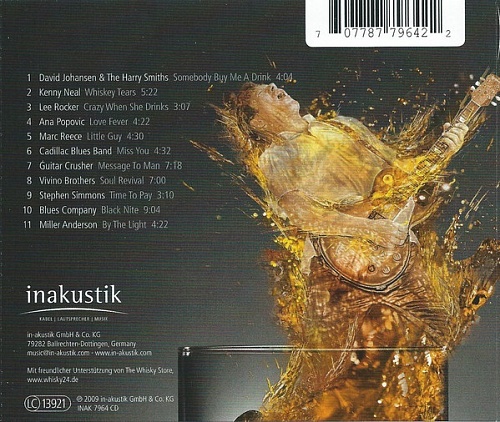 картинка CD диск In-Akustik Whisky & Blues магазин являющийся официальным дистрибьютором в России