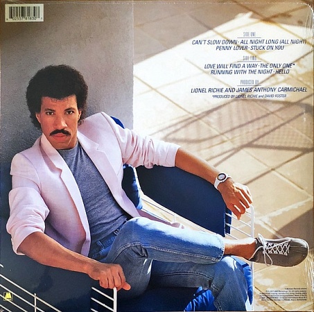 картинка Пластинка виниловая Lionel Richie – Can't Slow Down (LP) магазин являющийся официальным дистрибьютором в России