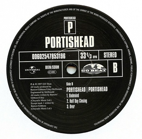 картинка Пластинка виниловая Portishead - Portishead (2LP) магазин являющийся официальным дистрибьютором в России