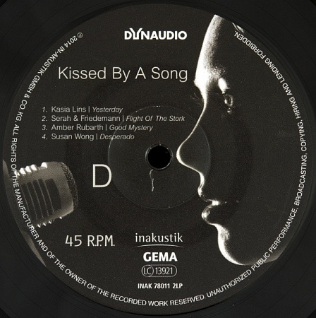 картинка Пластинка виниловая Various - Dynaudio: Kissed By A Song (2LP) магазин являющийся официальным дистрибьютором в России