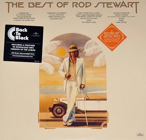 картинка Пластинка виниловая Rod Stewart – The Best Of Rod Stewart (2LP) магазин являющийся официальным дистрибьютором в России