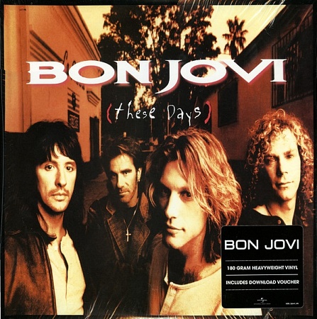 картинка Пластинка виниловая Bon Jovi. These Days  (2LP) магазин являющийся официальным дистрибьютором в России