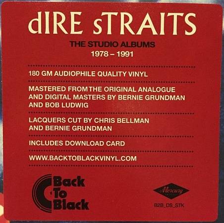 картинка Пластинка виниловая Dire Straits - On Every Street (2LP) магазин являющийся официальным дистрибьютором в России