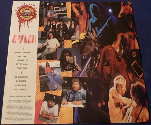 картинка Пластинка виниловая Guns N' Roses - Use Your Illusion I (2LP) магазин являющийся официальным дистрибьютором в России