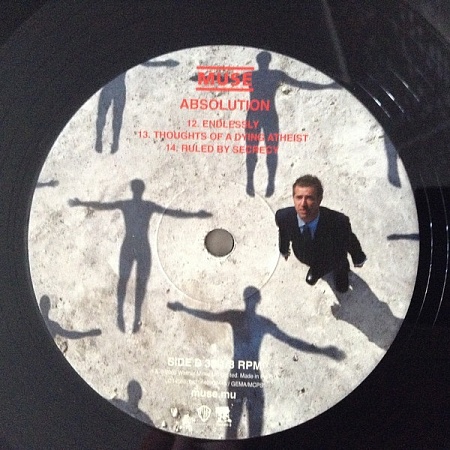 картинка Пластинка виниловая Muse - Absolution (2 LP) магазин являющийся официальным дистрибьютором в России