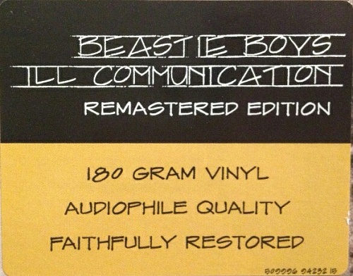 картинка Пластинка виниловая Beastie Boys - Ill Communication (2LP) магазин являющийся официальным дистрибьютором в России