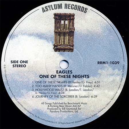 картинка Пластинка виниловая The Eagles - One Of These Nights (LP) магазин являющийся официальным дистрибьютором в России