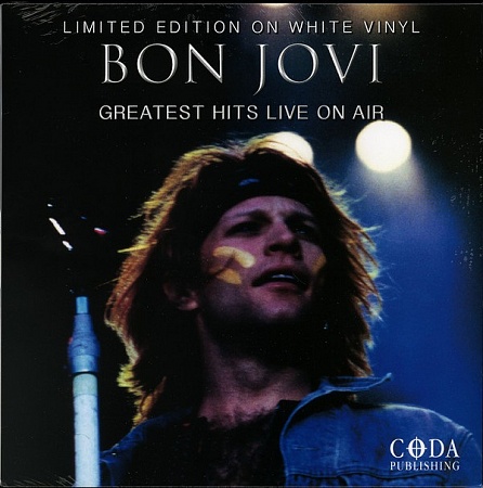 картинка Пластинка виниловая Bon Jovi - Greatest Hits Live On Air (LP)(LE)(white) магазин являющийся официальным дистрибьютором в России