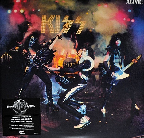 картинка Пластинка виниловая Kiss - Alive (2LP) магазин являющийся официальным дистрибьютором в России