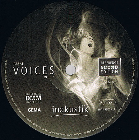 картинка Пластинка виниловая Various - Great Voices Vol. 2 (2LP) магазин являющийся официальным дистрибьютором в России