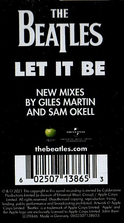 картинка Пластинка виниловая The Beatles - Let It Be (LP) магазин являющийся официальным дистрибьютором в России