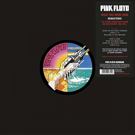 картинка Пластинка виниловая Pink Floyd - Wish You Were Here (LP) магазин являющийся официальным дистрибьютором в России