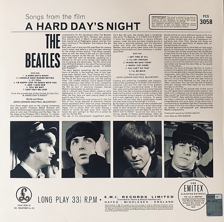    The Beatles - A Hard Day's Night (LP)      