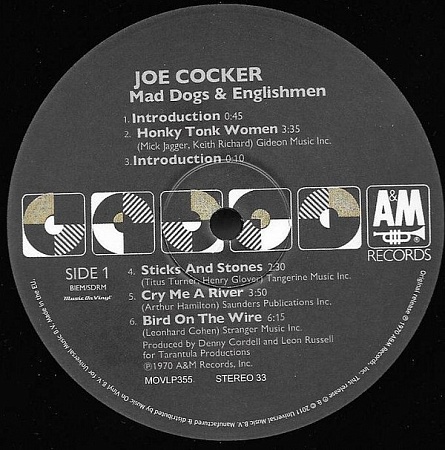 картинка Пластинка виниловая Joe Cocker - Mad Dogs & Englishmen (2 LP) магазин являющийся официальным дистрибьютором в России