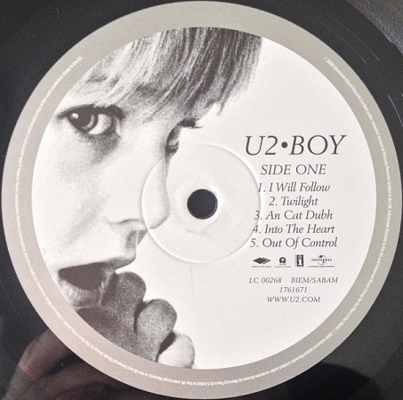 картинка Пластинка виниловая U2 - Boy (LP) магазин являющийся официальным дистрибьютором в России