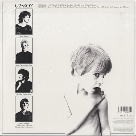 картинка Пластинка виниловая U2 - Boy (LP) магазин являющийся официальным дистрибьютором в России