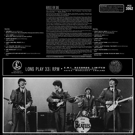 картинка Пластинка виниловая The Beatles – Beatles For Sale (LP) магазин являющийся официальным дистрибьютором в России