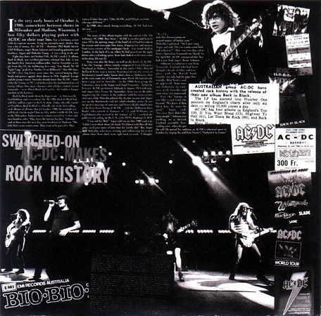 картинка Пластинка виниловая AC/DC - Back in Black (LP) магазин являющийся официальным дистрибьютором в России