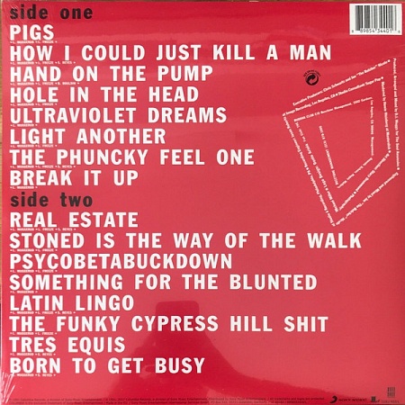 картинка Пластинка виниловая  Cypress Hill – Cypress Hill  (LP) магазин являющийся официальным дистрибьютором в России
