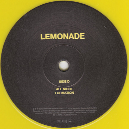 картинка Пластинка виниловая Beyonce - Lemonade (2LP) магазин являющийся официальным дистрибьютором в России