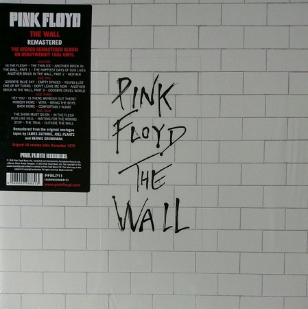 картинка Пластинка виниловая Pink Floyd - The Wall (2LP) магазин являющийся официальным дистрибьютором в России