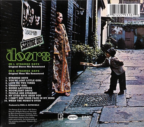  CD  The Doors - Strange Days         