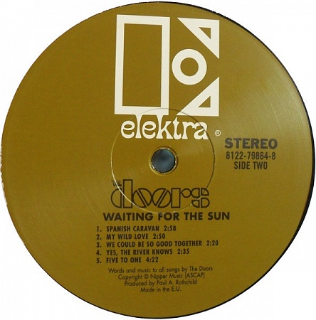картинка Пластинка виниловая The Doors - Waiting For The Sun (LP) магазин являющийся официальным дистрибьютором в России