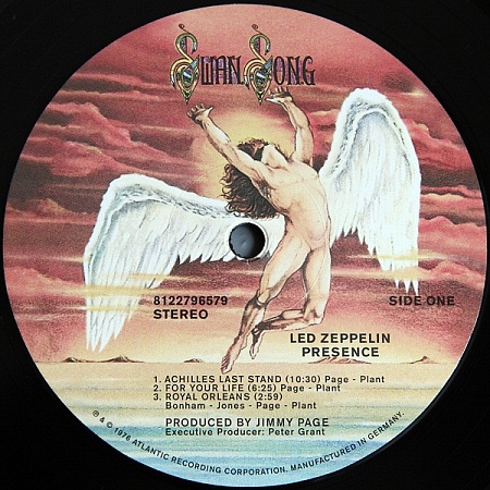 картинка Пластинка виниловая Led Zeppelin - Presence (LP) магазин являющийся официальным дистрибьютором в России