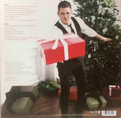 картинка Пластинка виниловая Michael Buble - Christmas (LP) магазин являющийся официальным дистрибьютором в России