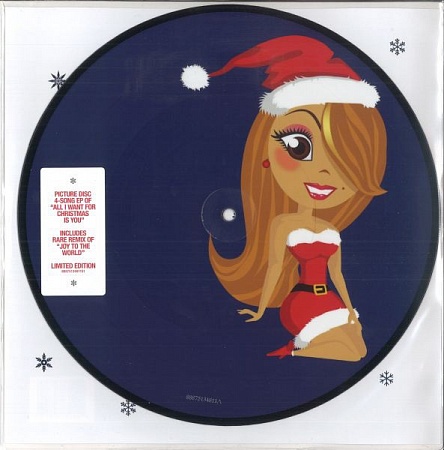 картинка Пластинка виниловая Mariah Carey – All I Want For Christmas Is You (LP) магазин являющийся официальным дистрибьютором в России