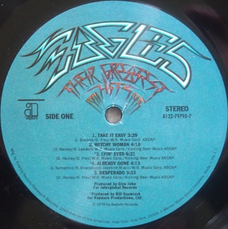 картинка Пластинка виниловая The Eagles. Their Greatest Hits 1971-1975  (LP) магазин являющийся официальным дистрибьютором в России