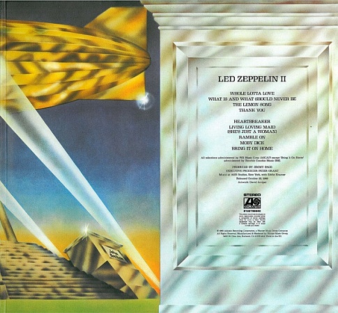 картинка Пластинка виниловая Led Zeppelin - Led Zeppelin II (LP) магазин являющийся официальным дистрибьютором в России