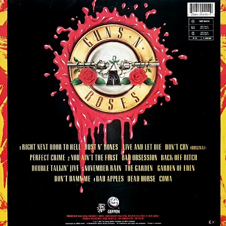 картинка Пластинка виниловая Guns N' Roses - Use Your Illusion I (2LP) магазин являющийся официальным дистрибьютором в России